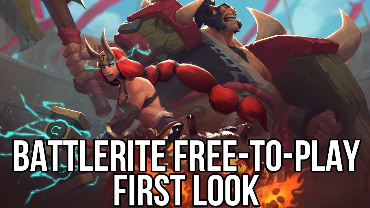 Battlerite (Free MOBA Game): Watcha Playin'? Gameplay First Look (Free to Play 2017)