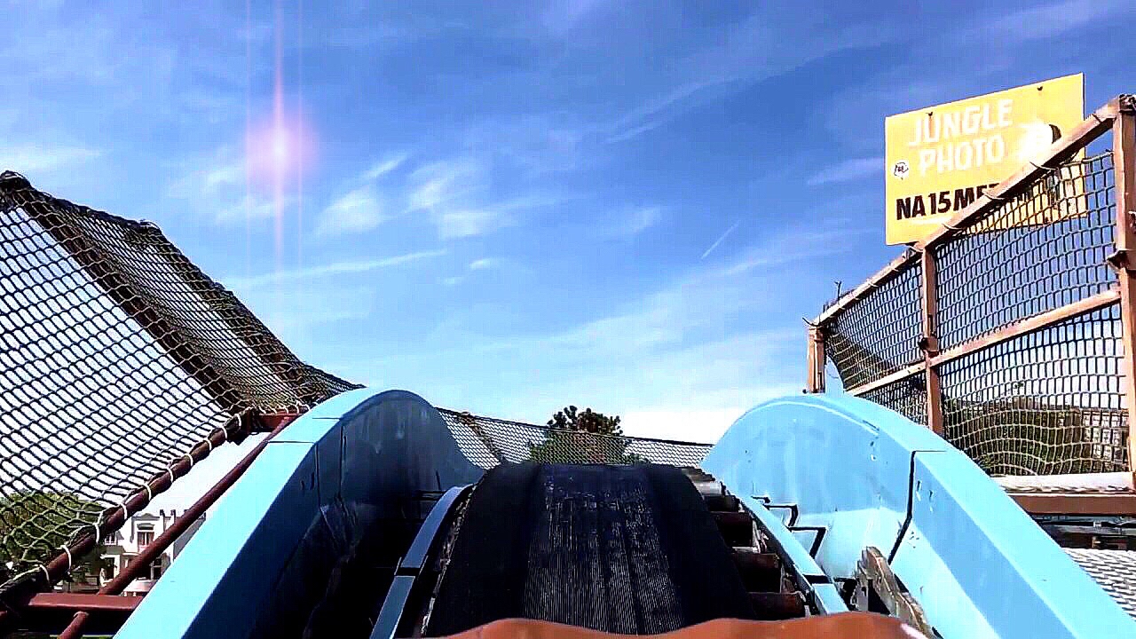 Pov onride jungle river (splash) Drievliet