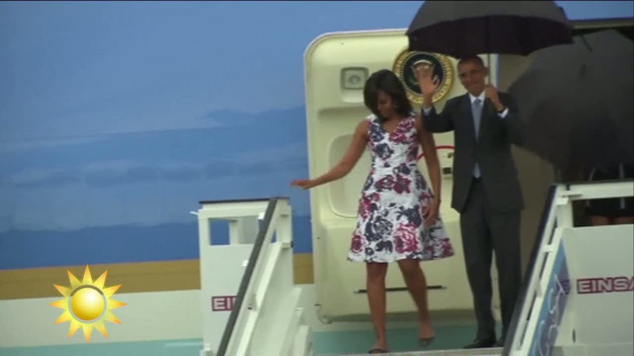 Obama till Kuba på historiskt besök - Nyhetsmorgon (TV4)
