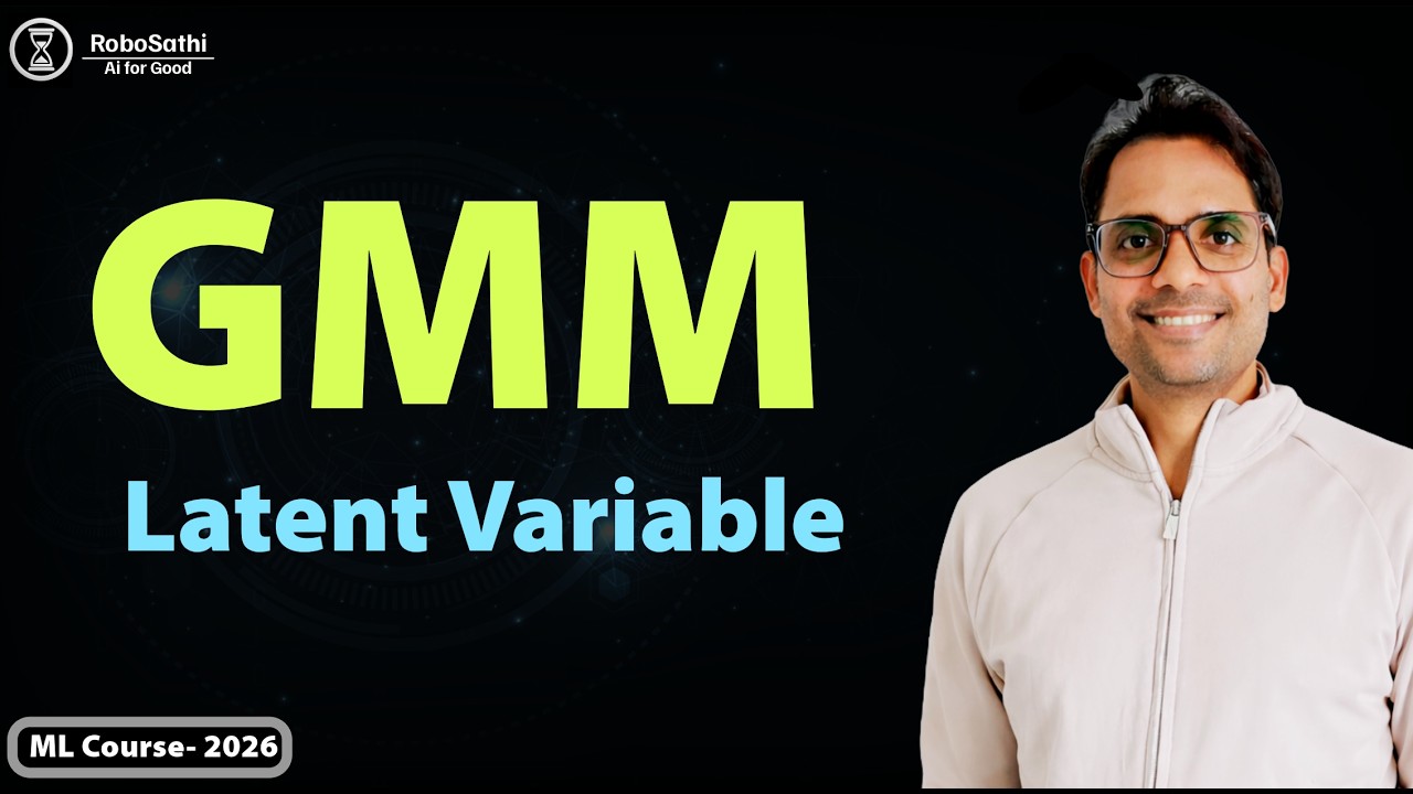 Gaussian Mixture Model (GMM) as Latent Variable Model | Why MLE Fails ? | Explained with Example