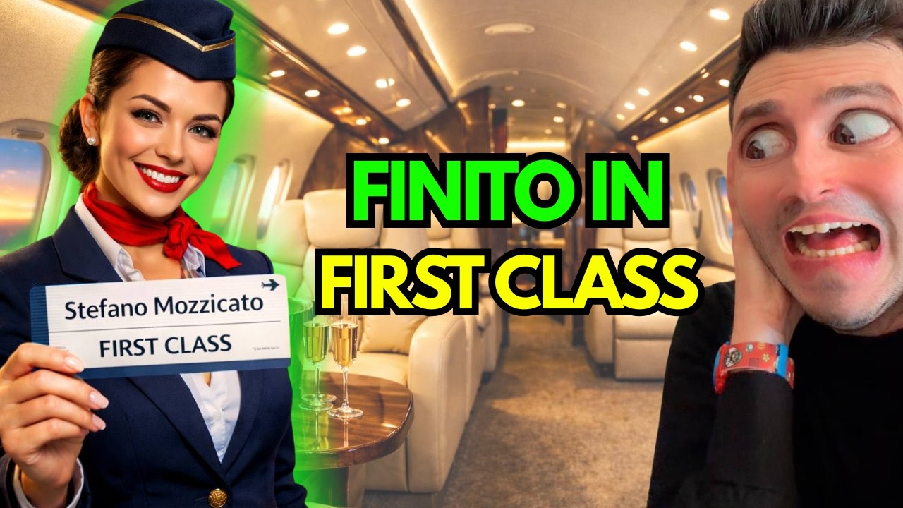 Quella Volta che Per SBAGLIO sono Finito in FIRST CLASS | VOLO DA RE