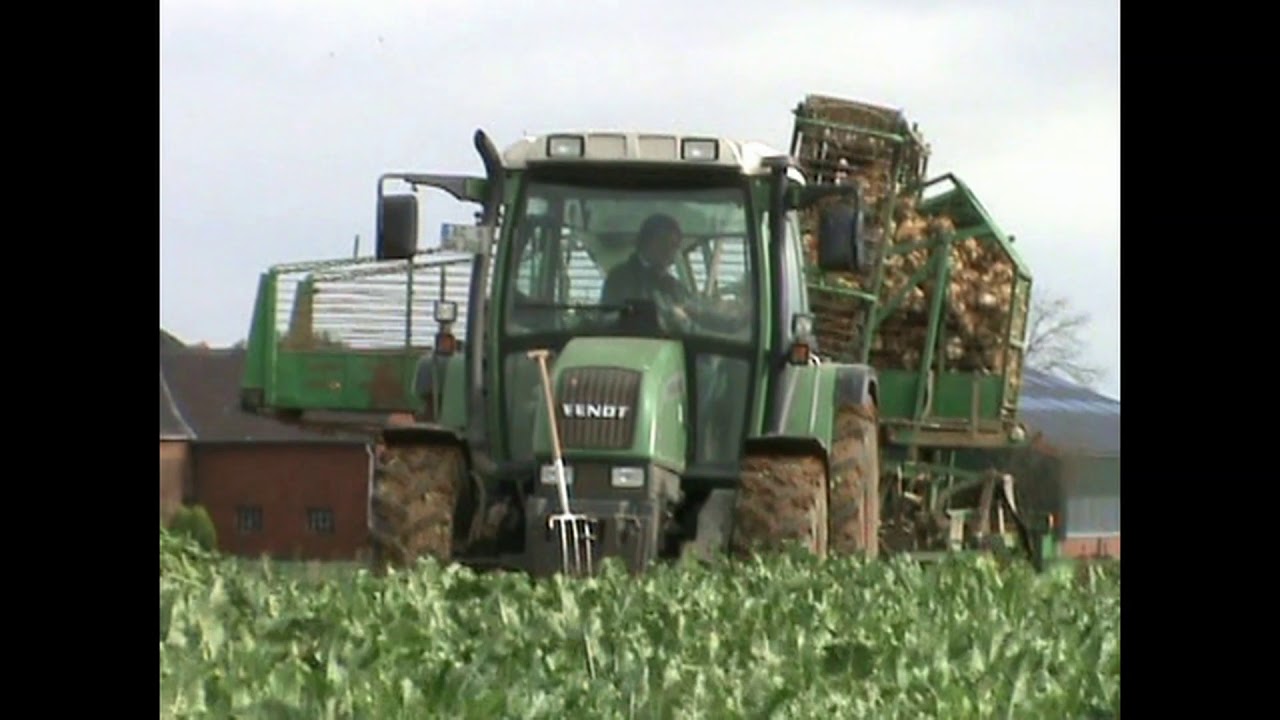 FENDT FARMER AND STOLL V100 WITH TOP SAVER