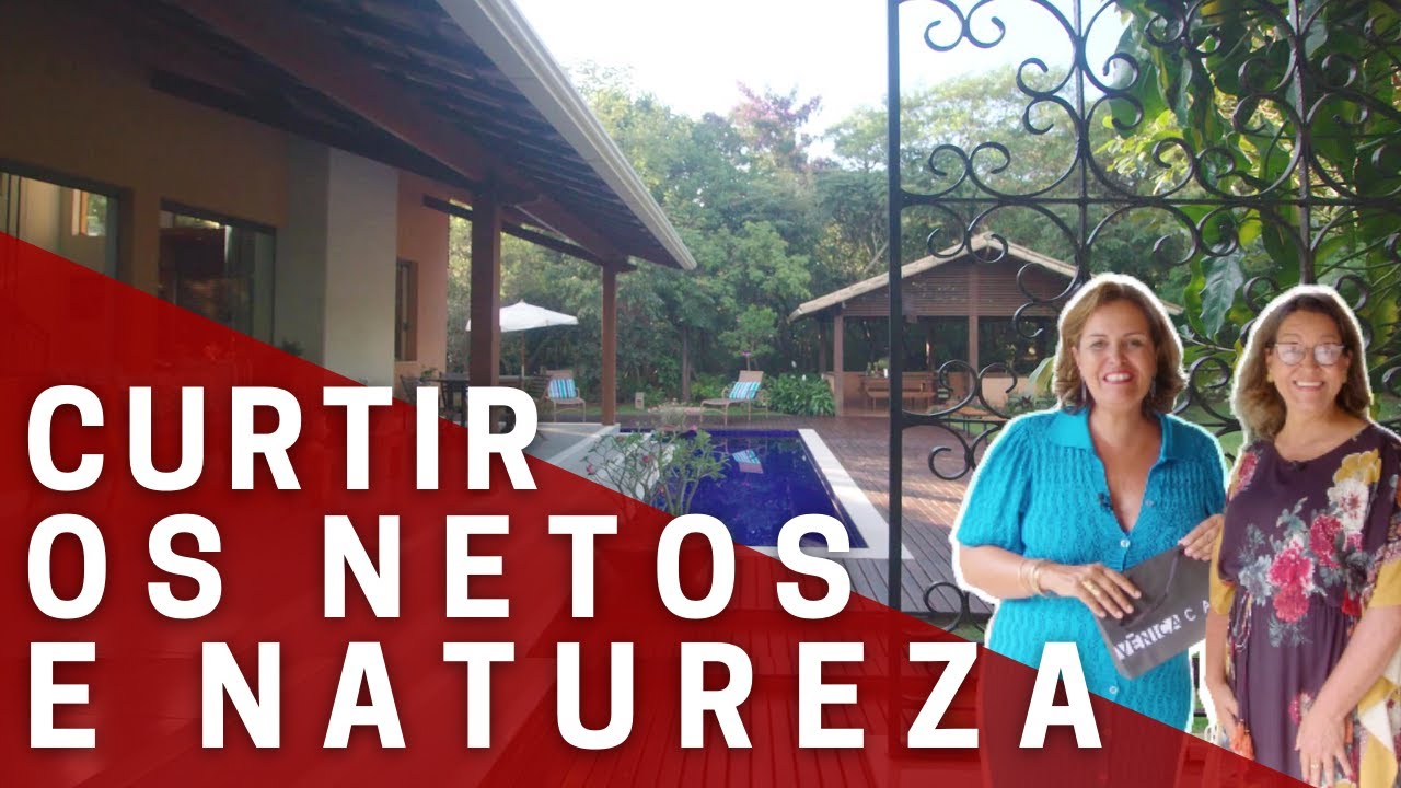 Casa de campo no meio da floresta, feita para curtir os netos
