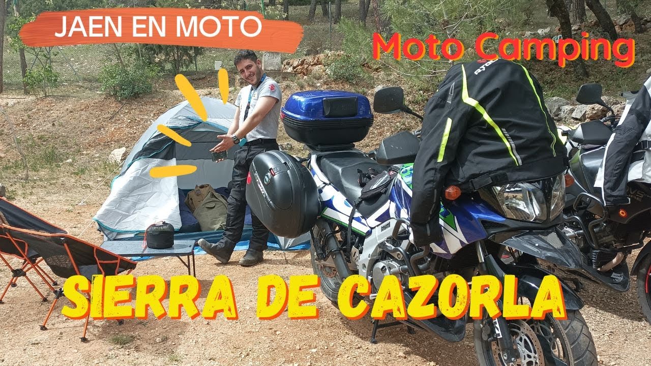 Jaén en moto. Moto Camping Sierra de Cazorla. Time Lapse