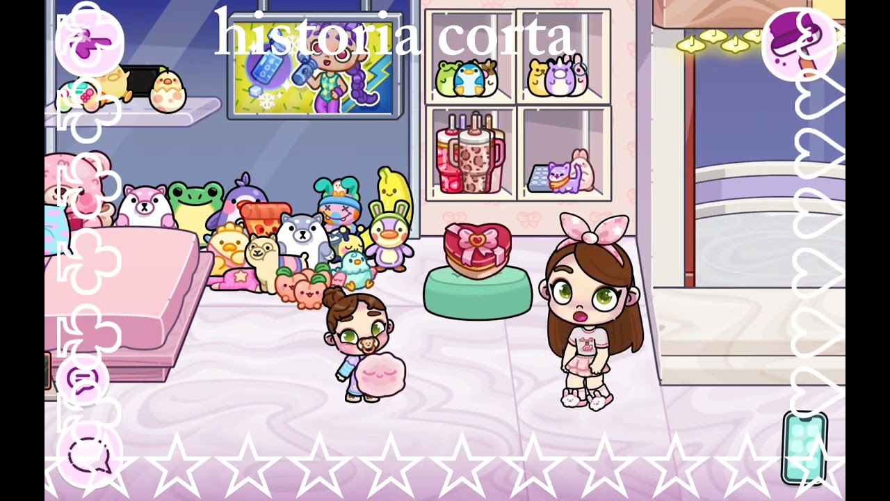 Mia le rompio el celular a ema historia corta #Antonella juega