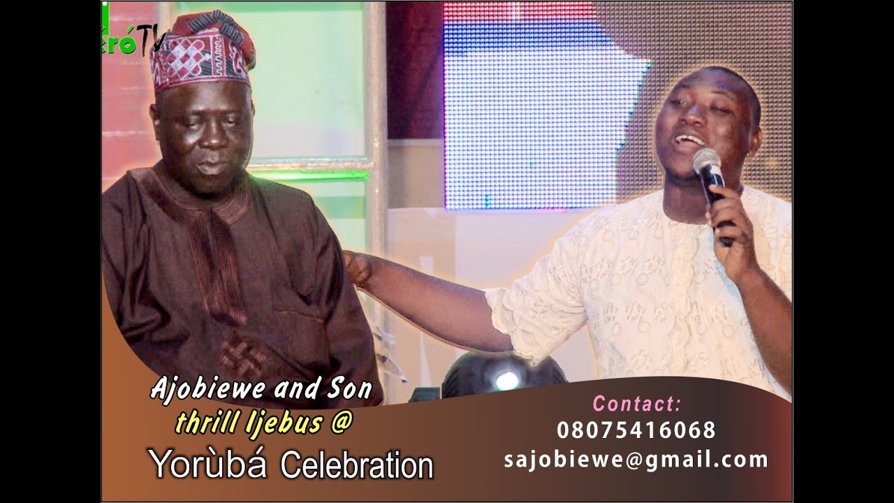 Ajobiewe and Son Thrill IJEBUs at Yoruba Celebration