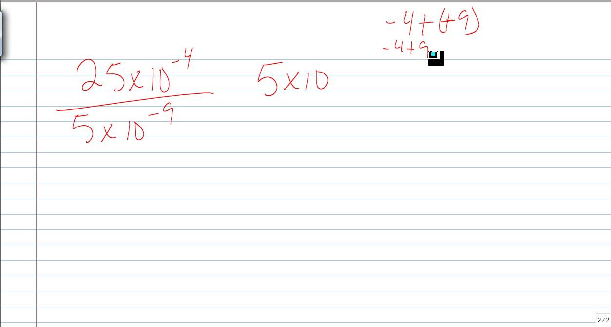 Operations with Scientific Notation