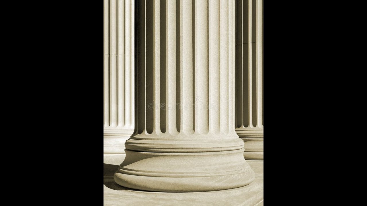 Training modelling 3dsmax - Column classic