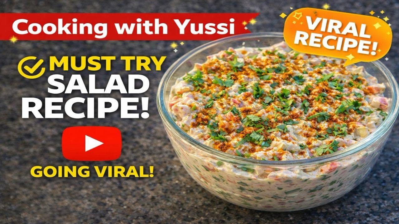 Ramadan Special Creamy Healthy Salad 😍 | Creamy + Healthy Iftar Recipe