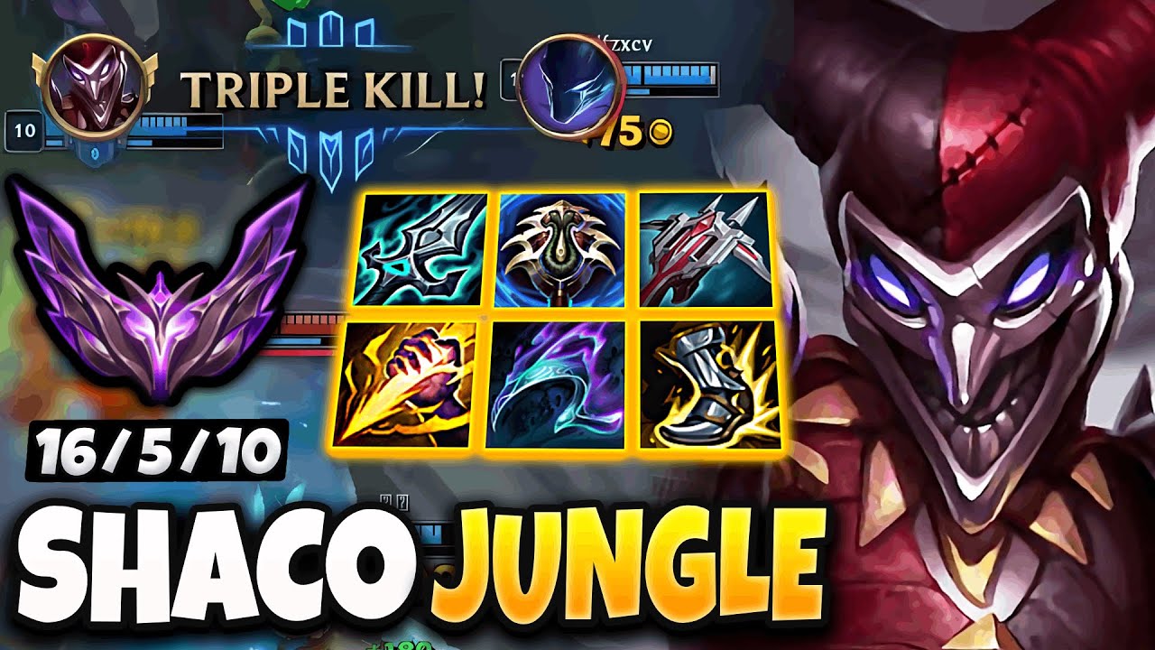 Shaco vs Nocturne [ Jungle ] Lol Korea Master Patch 14.2 ✅