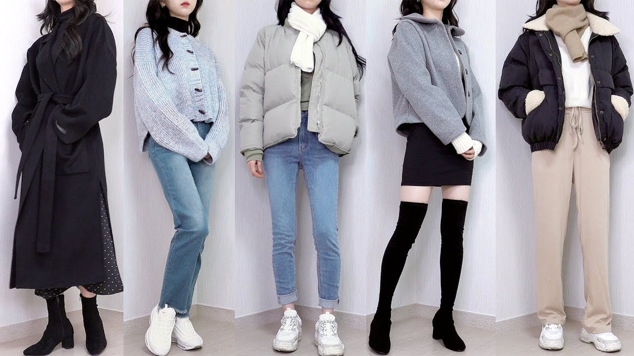 (sub) Winter Fashion Haul 겨울옷 패션하울 & 초겨울 데일리룩 / 대학생 코디 | Minjeong Park