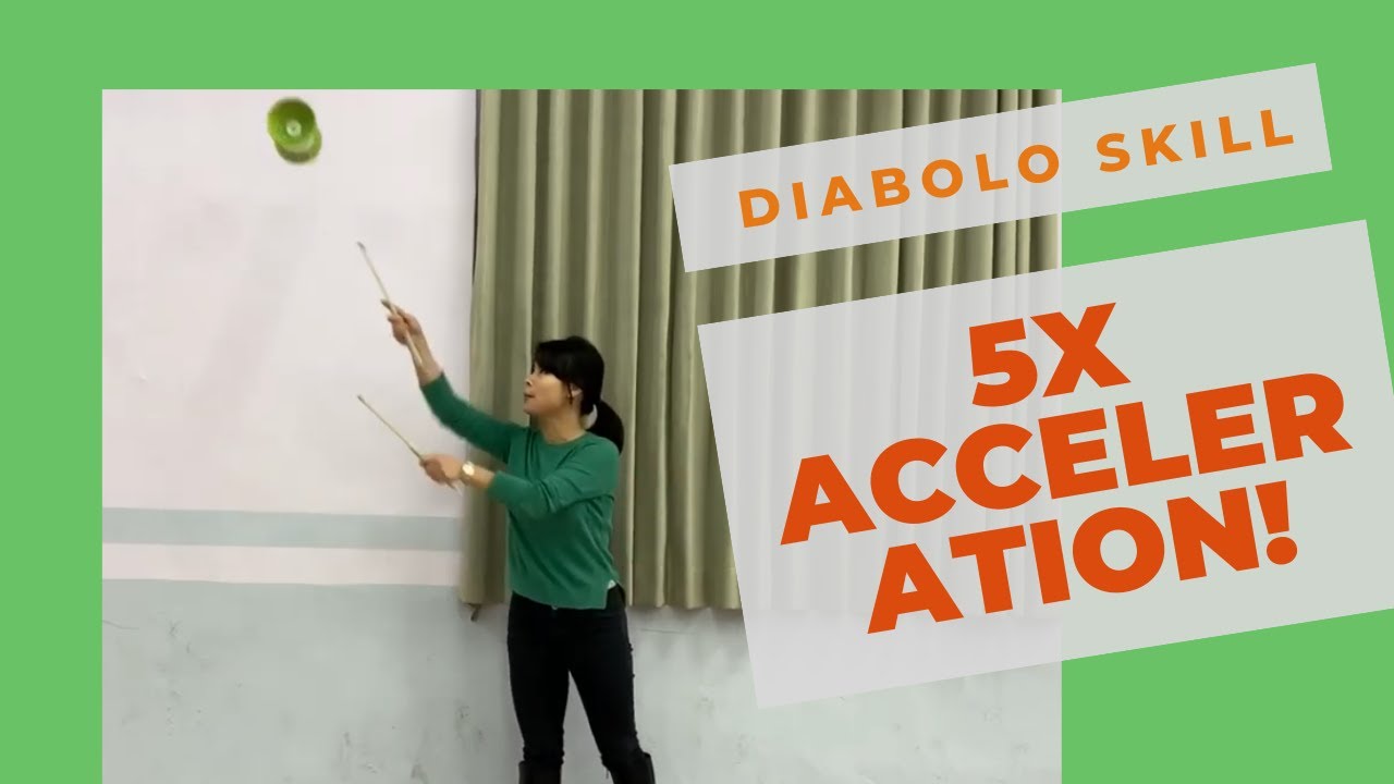 Diabolo skills on 5X ACCELERATION!