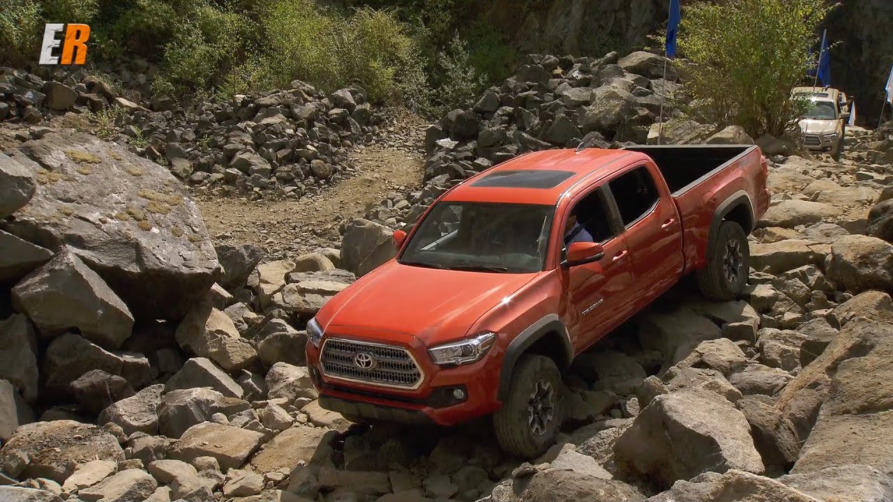 2016 Toyota Tacoma On and Extreme Off-Road Test Drive in Tacoma Washington