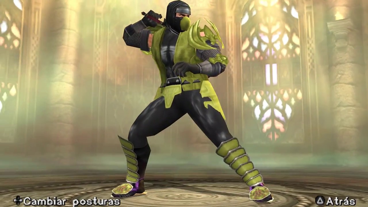 Soul Calibur Broken Destiny - Scorpion (Personajes custom SCBD segunda parte)