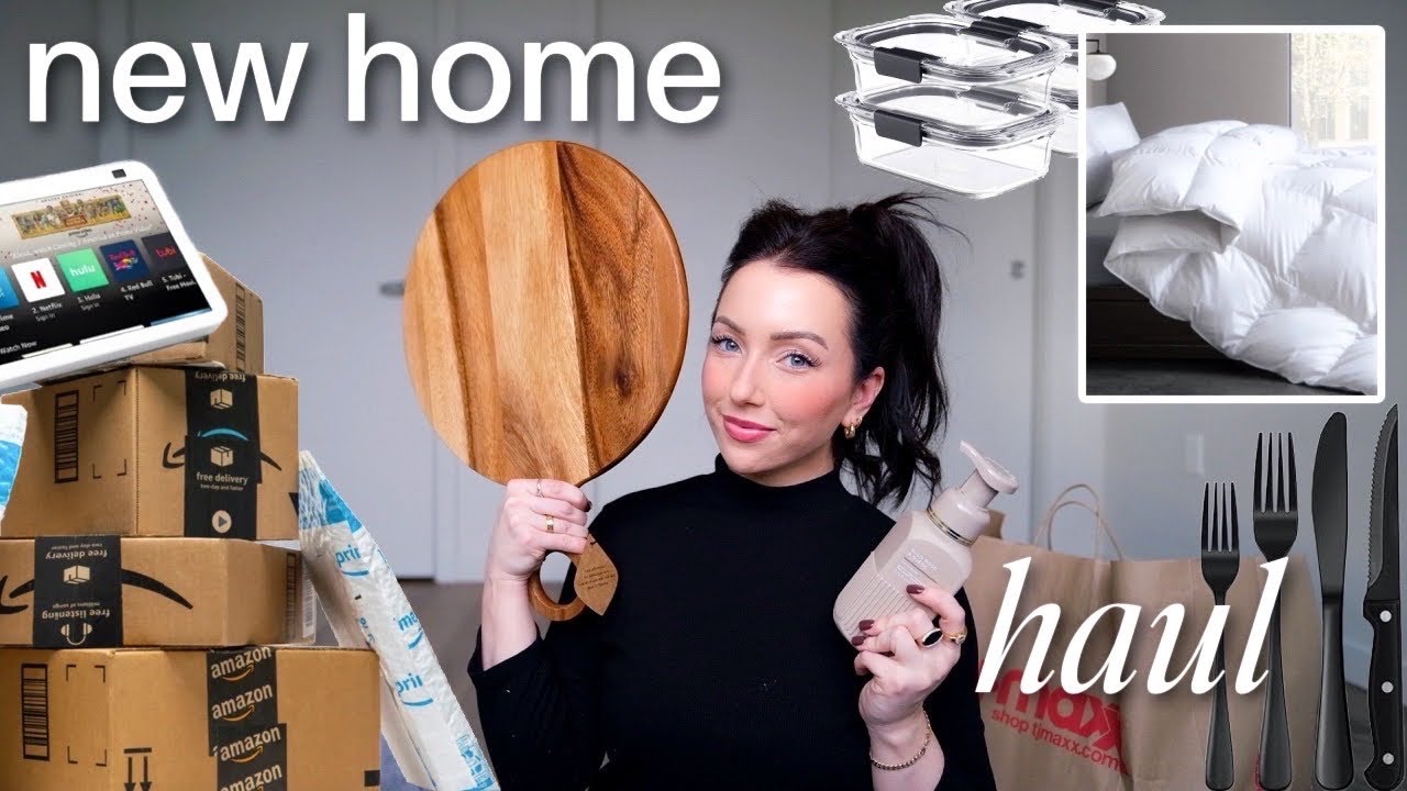 начинаю всё сначала...новая квартира, ОГРОМНЫЙ ПЕРЕВОЗ! tjmaxx, amazon, bath & body works...