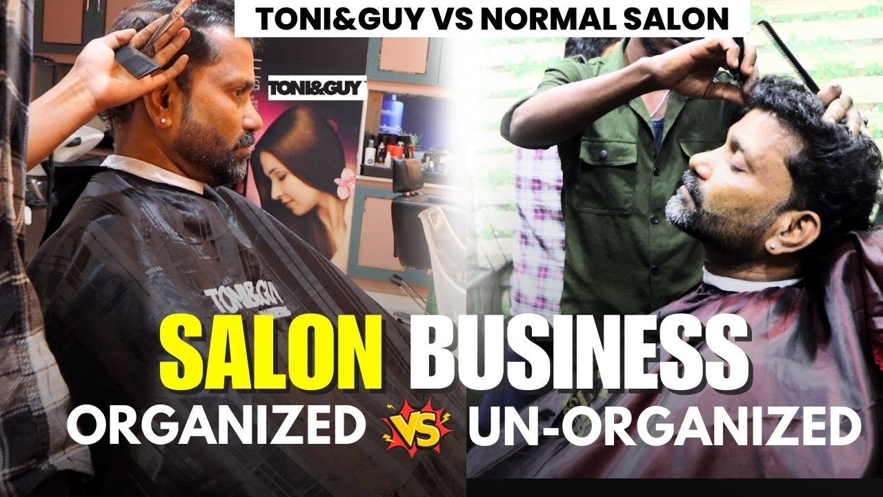 TONI&GUY vs Normal Salon |  Strategizer | Salon Business in Tamil #salon #