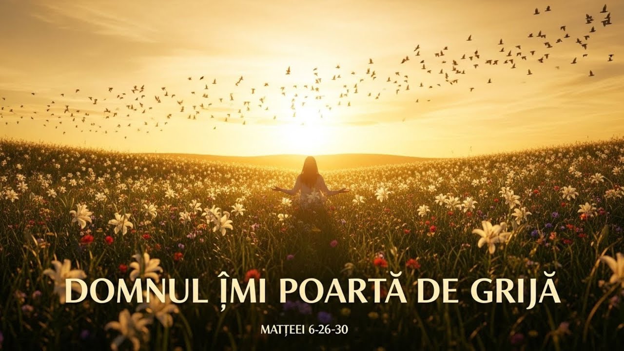 Domnul Imi Poarta de Grija | Scapa de grija zilei de maine | Matei 6