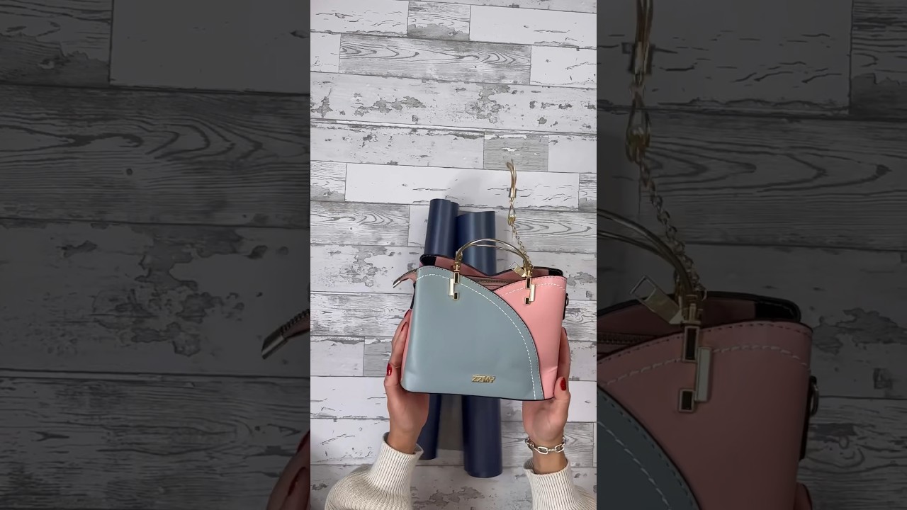 How to gift wrap a handbag #giftwrapping #wrappinghacks #giftidea