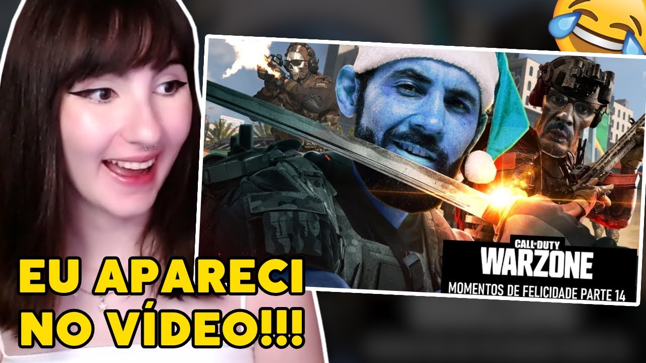 ️‍🌈🤨 MOMENTOS DE FELICIDADE: COD WARZONE - PARTE 14 | Cátia reage