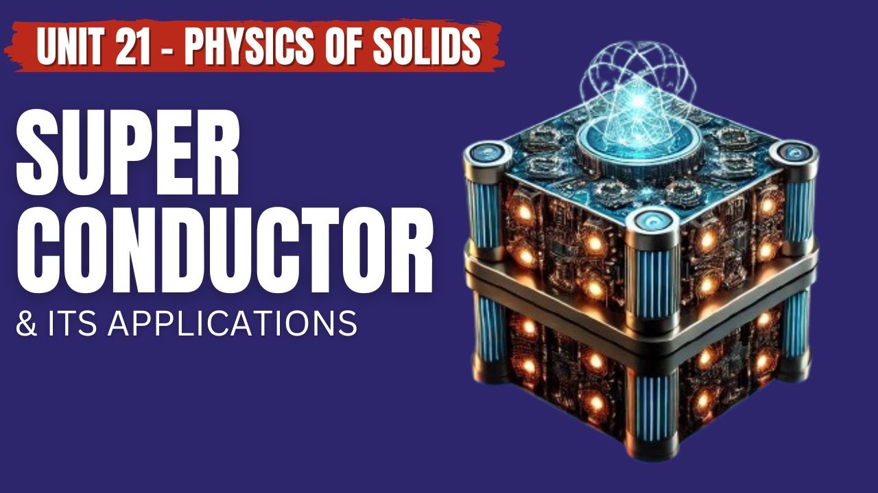 Super Conductors and their Applications|Unit#21 Physics of Solids
