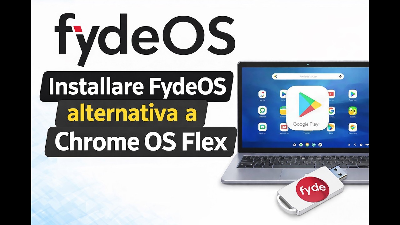 FydeOS 2026: Come Installarlo con Google Play Store - Migliore di Chrome OS Flex?