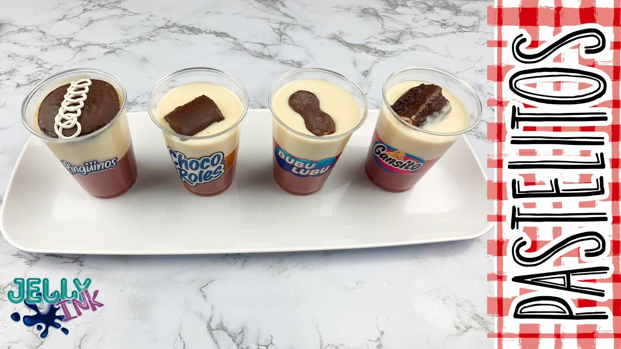 Gelatina de Chocorrol, Gansito, Pingüino y Bubulubu | Gelatina para venta | Jelly Ink