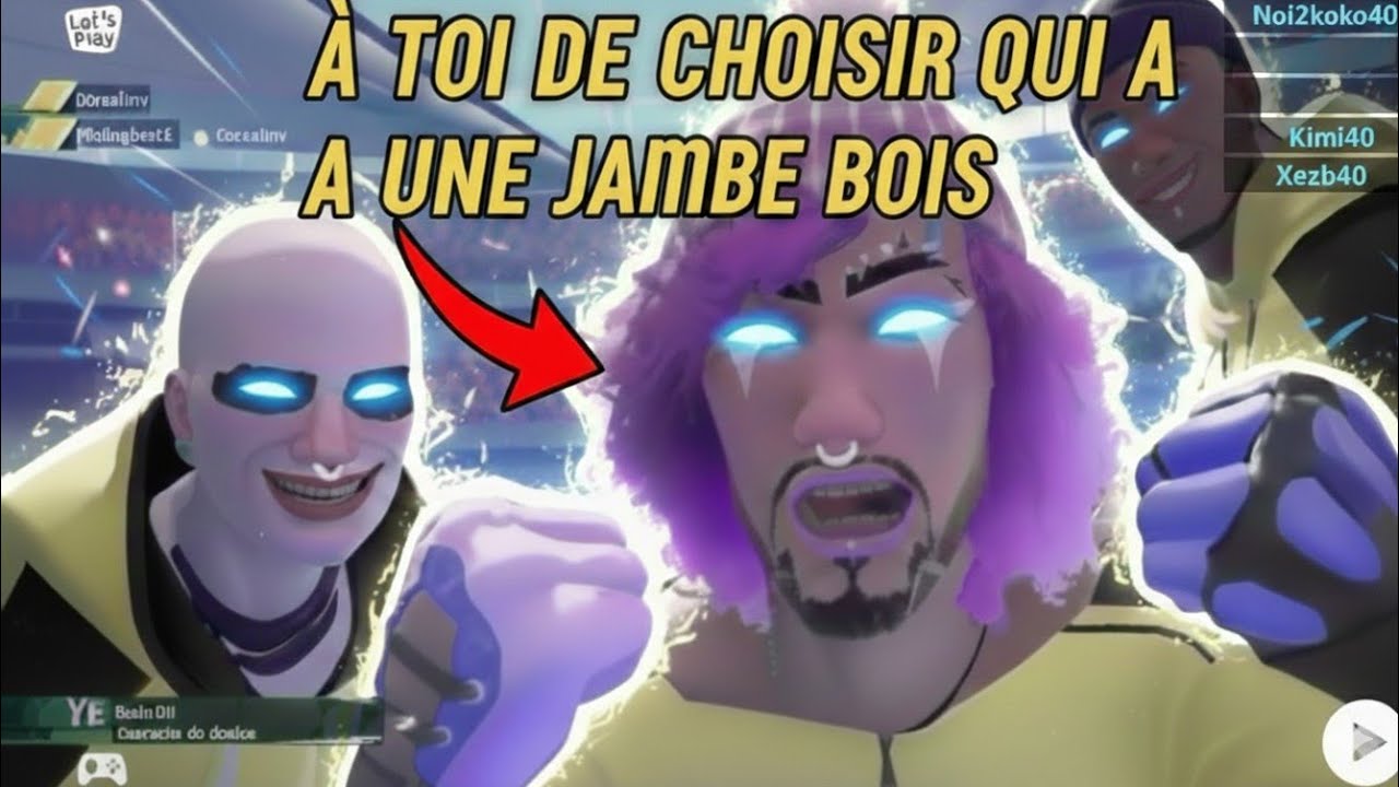 Lequel a une jambe de bois??......Forever Noob