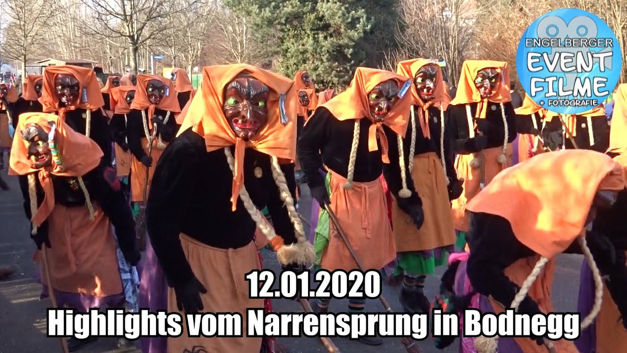 Highlights vom Narrensprung in Bodnegg am 12.01.2020