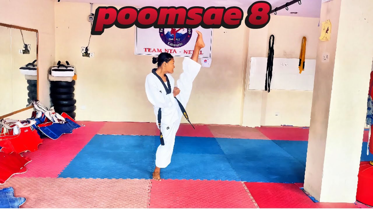 Poomsae 8 / national Taekwondo Academy nepal/ Dinesh Tamang #poomsae8 #poomsae