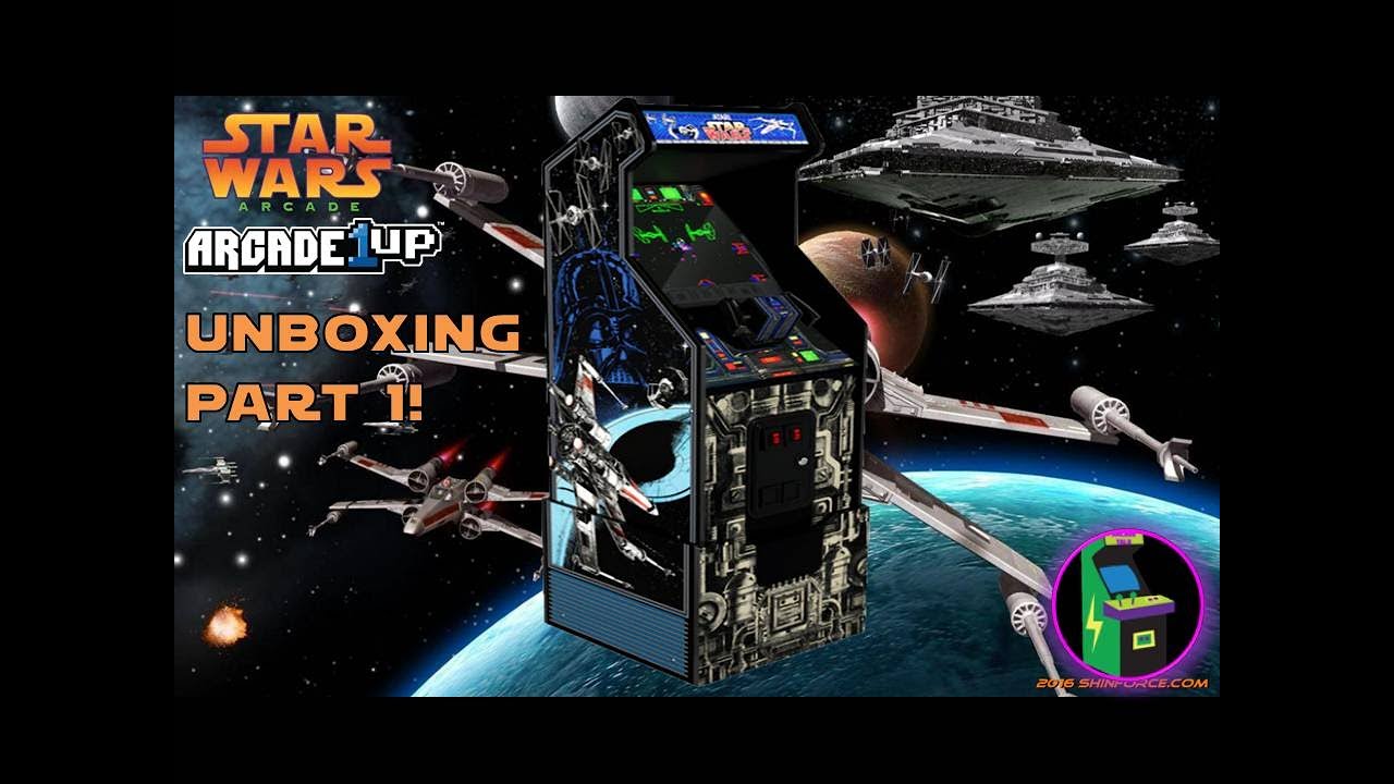 Arcade1Up Star Wars ATARI Arcade Cabinet Unboxing And Review