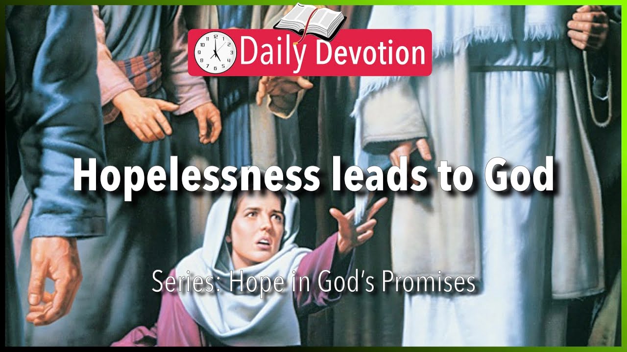 April 7: Mark 5:25-34 - Have a real connection with God - 365 Daily Devotions