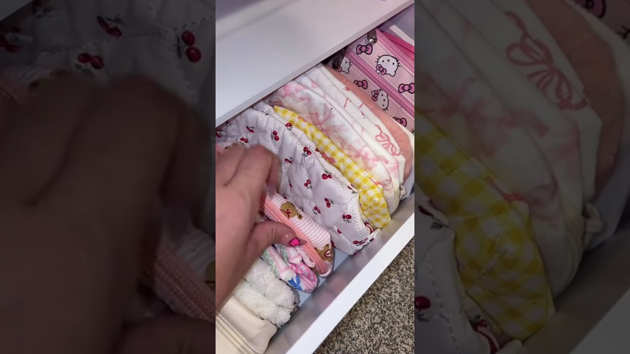 This video shows their entire makeup bag collection stored across several drawers-Brooktheshopaholic