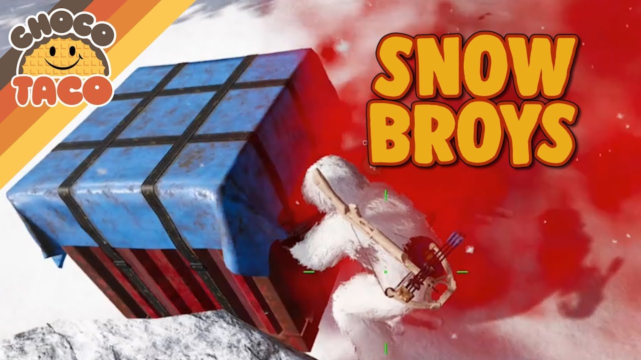 The Broys are Playing in the Snow - chocoTaco PUBG Gameplay