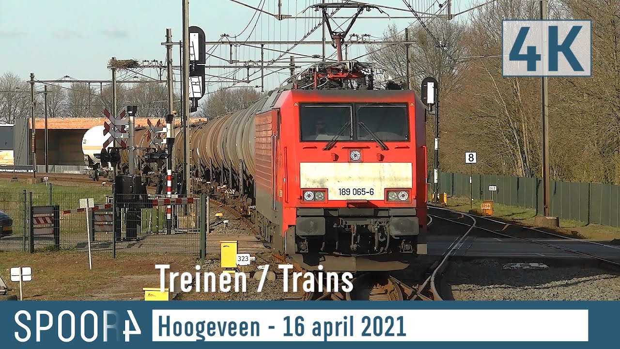 Treinen in Hoogeveen - 16 april 2021