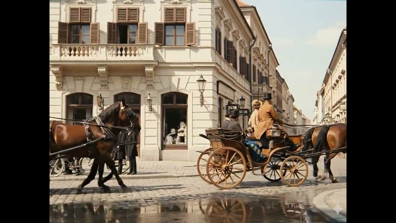AI historical video reconstruction of my hometown!