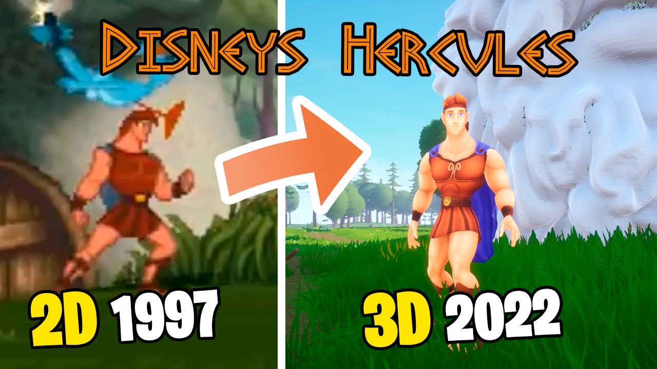Hice Disney's Hercules En 24 Horas y en 3d
