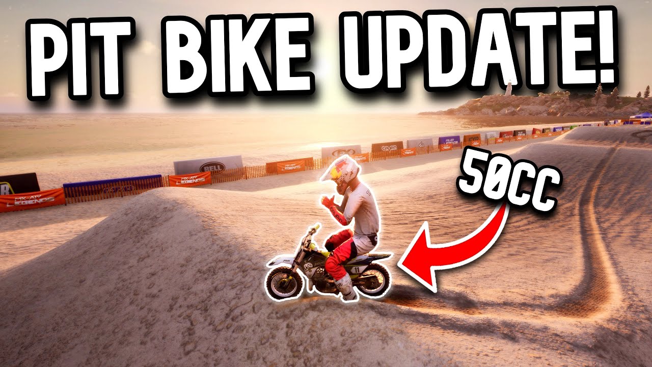 НОВОЕ ДОПОЛНЕНИЕ PIT BIKE ДЛЯ MX VS ATV LEGENDS!