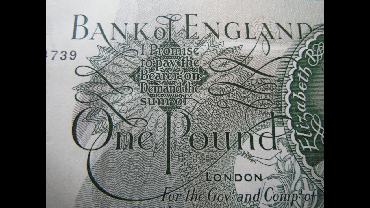 Bank of England One Pound Banknote, Series C