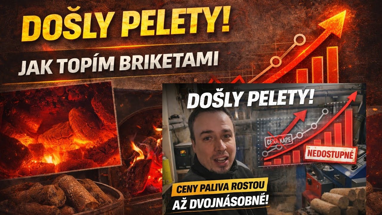 Bez pelet - jak teď top&iacute;m: cel&aacute; moje kotelna krok za krokem