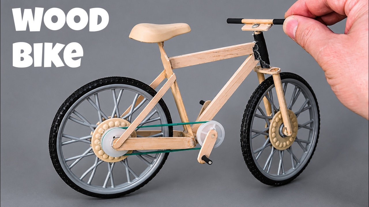 Ahşap Bisiklet Nasıl Yapılır - How to Make Wood Bike
