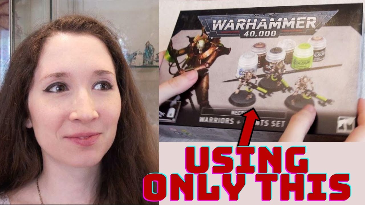 Painting Minis for Beginners - Necrons with the New Warhammer Paint Set