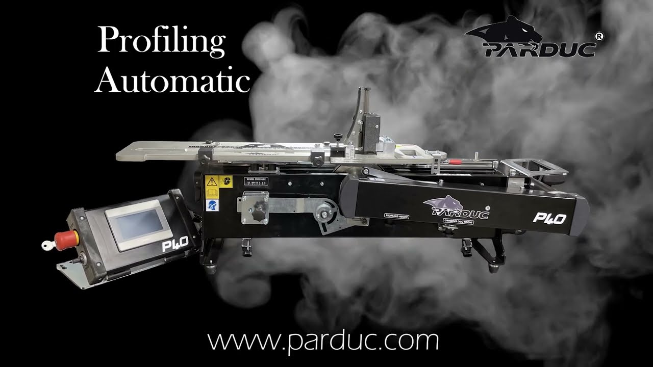 Parduc P40: The ultimate professional skate sharpening & profiling machine