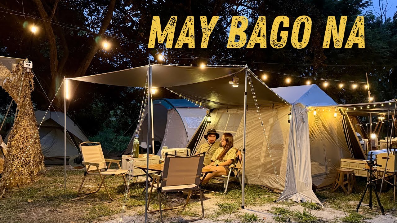 We found a new campsite at Bulacan | Car Camping at Connorwoods with a surprisingly fancy CR