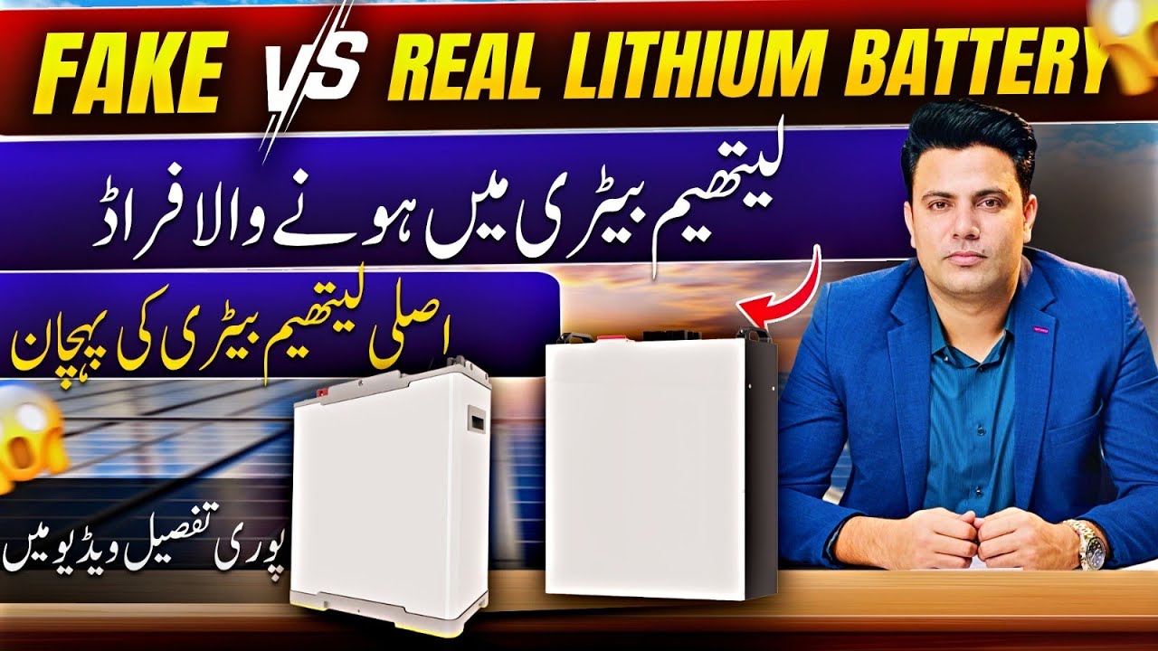Lithium Battery SCAM in Pakistan || Lithium Battery Lifecycles & Life Explained in URDU