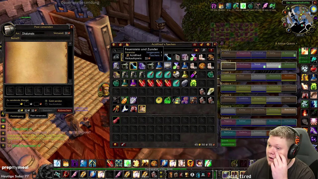 Heute ist Raid - mal schauen was wird nech!