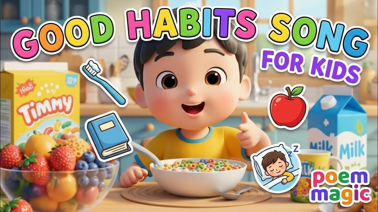 Good Habits Song for Kids | Timmy the Talking Teacup ☕