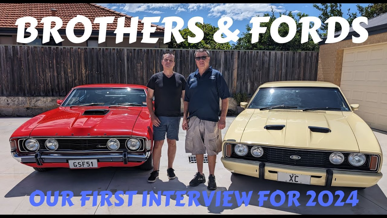 Brothers and Their Fords - A Family Passion for Muscle Cars.