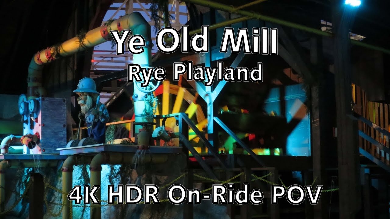 Ye Old Mill at Rye Playland | 4K HDR On-Ride POV