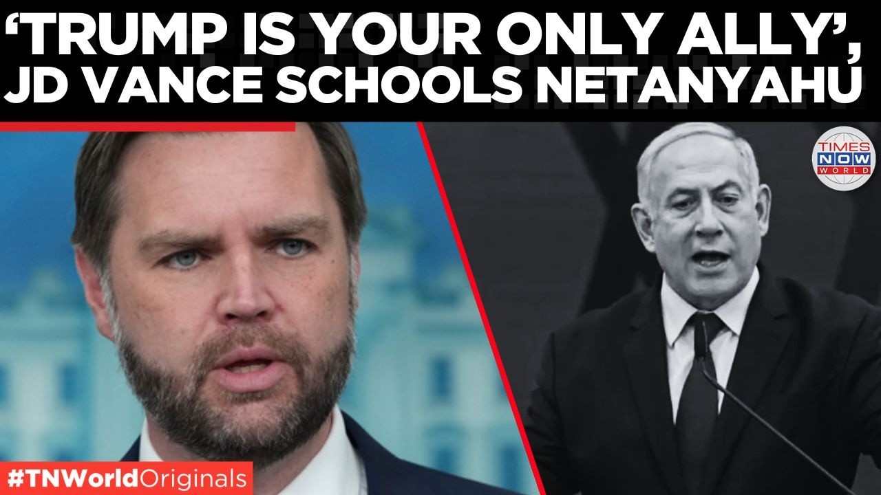 'Wake up and smell the reality', JD Vance SLAMS Israel & Netanyahu Cabinet Members!
