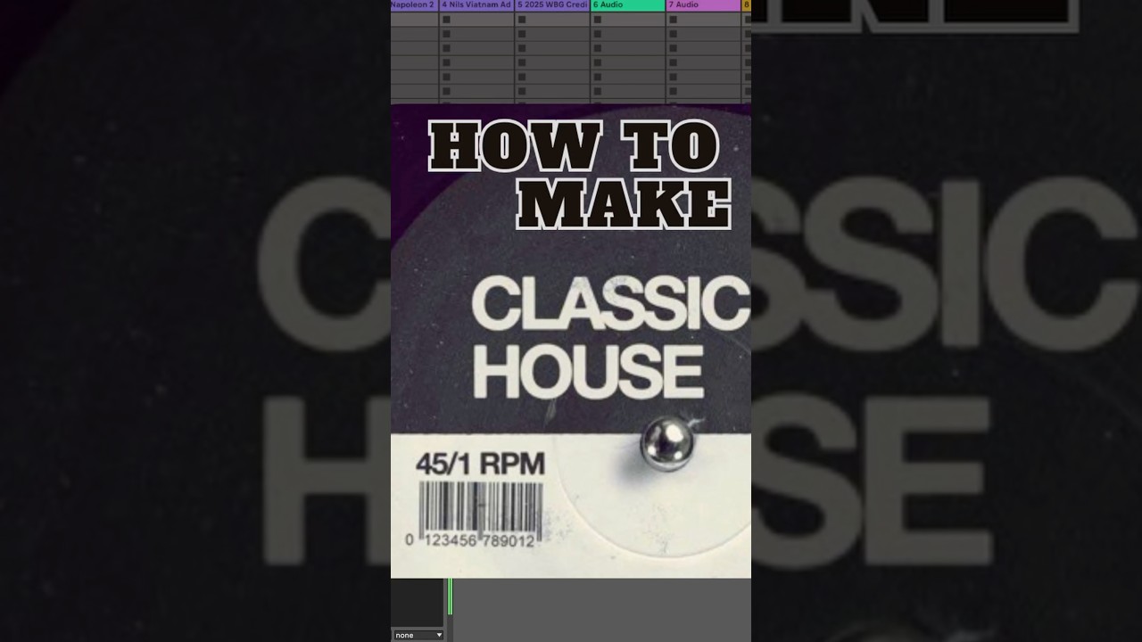How to make Classic House from Scratch #housemusicproducer #sounddesign #musicproduction